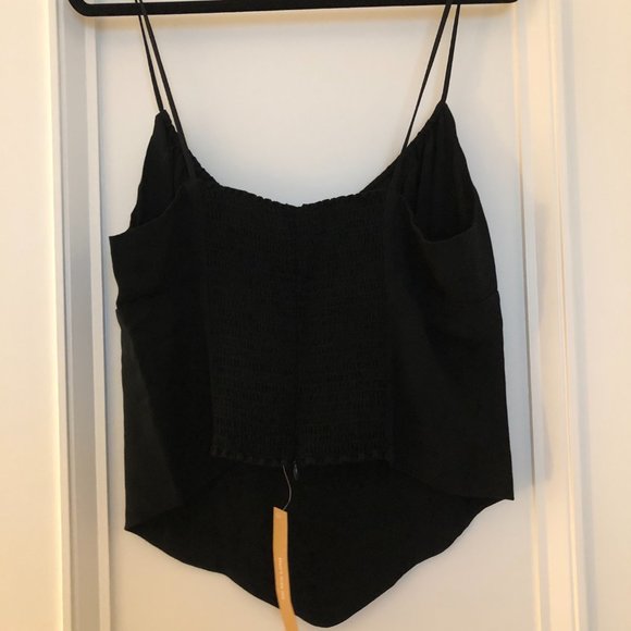 REFORMATION Cove Top Black Size 12 - Picture 4 of 6